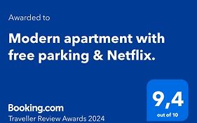 Modern Apartment With Free Parking & Sauna